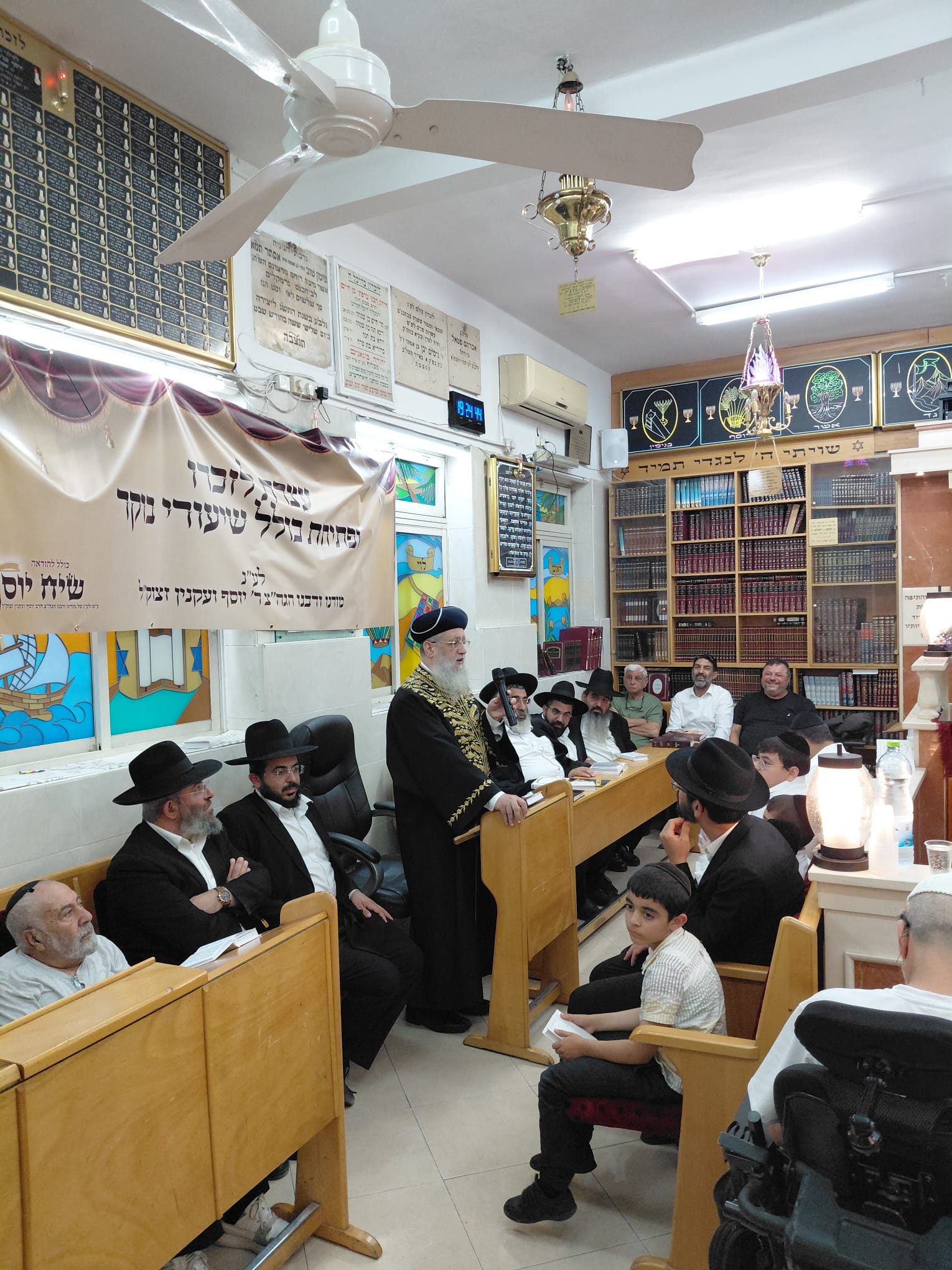 עצרת התעוררות ומספד לע"נ הגה"צ ר' יוסף ועקנין זצ"ל